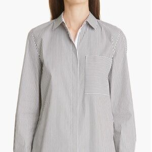 Ruxton Stripe Cotton Blend Shirt